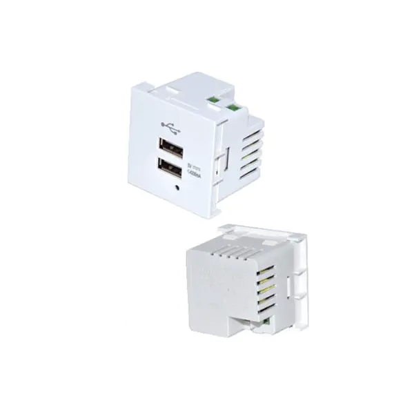 Dual Port TypeA + A USB Chargeur Socket Modul 4.2A