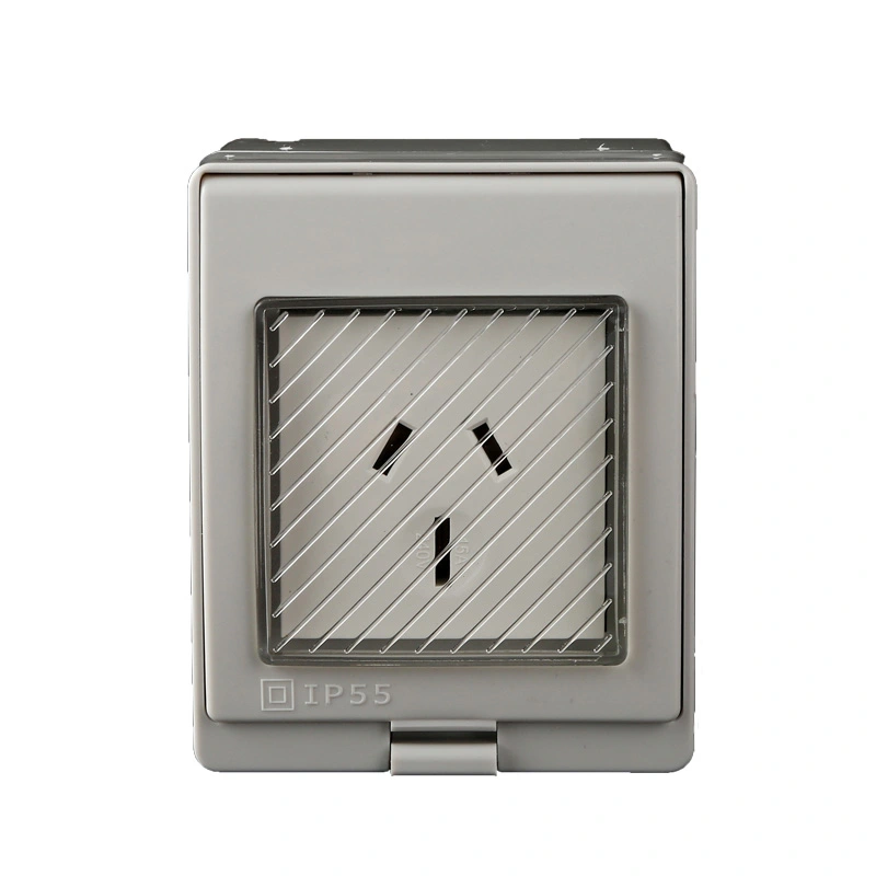 IP55 Serie fix Fläch Australian Socket mat Schalter