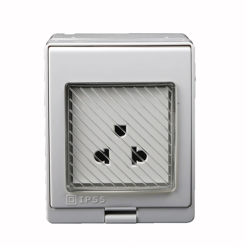 IP55 Serie US Standard Waasserdicht Socket mat Schalter