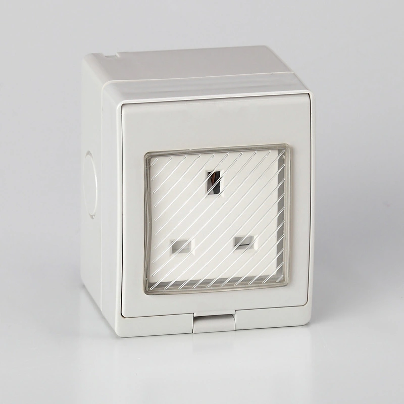 IP55 Serie waasserdicht UK Typ Socket a Schalter fir Outdoor