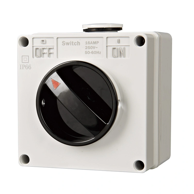 IP66 New Serie waasserdicht Socket 1 Gang schalt