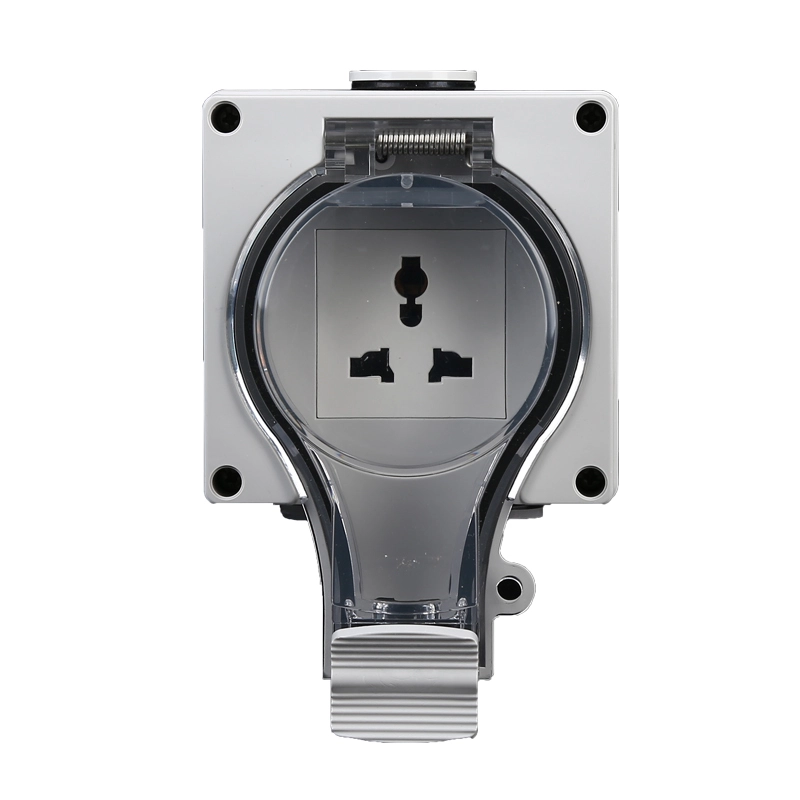 IP66 New Serie waasserdicht Uewerfläch Multi Funktioun Socket a schalt