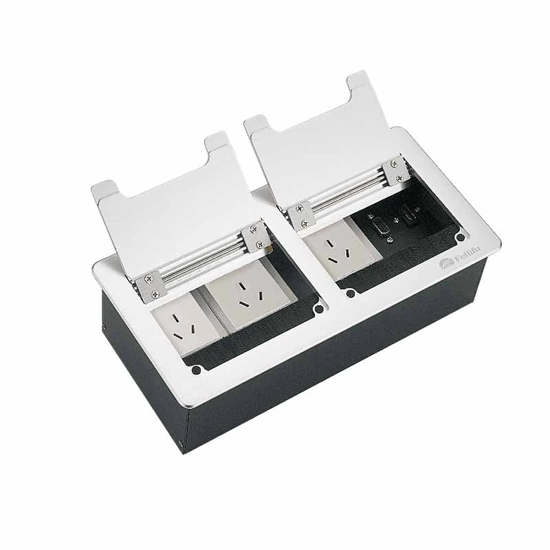 Open Cover Konferenz Multifunktionell Tabletop Power Socket