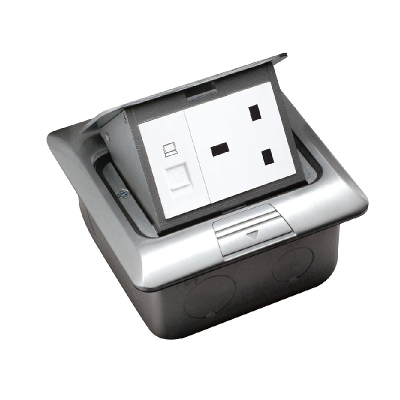 Retractable Power Pop Up Typ Floor Socket